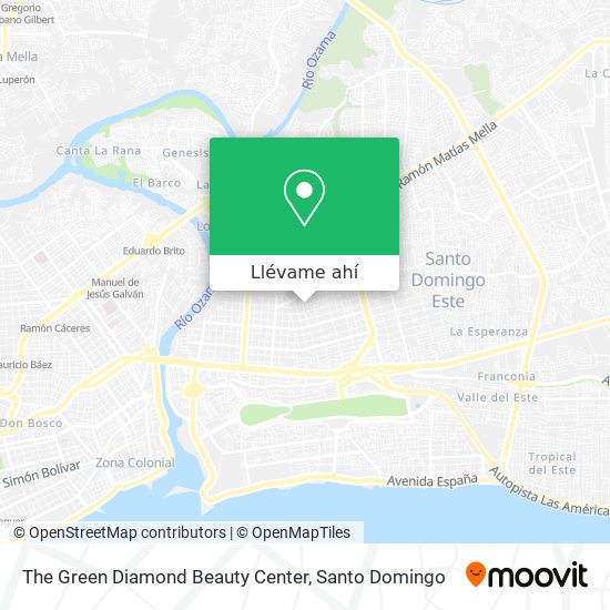 Mapa de The Green Diamond Beauty Center