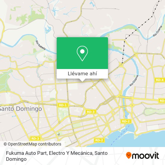 Mapa de Fukuma Auto Part, Electro Y Mecánica