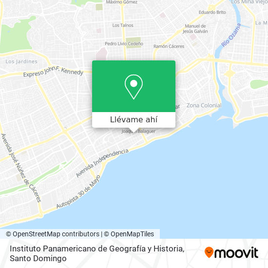 Mapa de Instituto Panamericano de Geografía y Historia