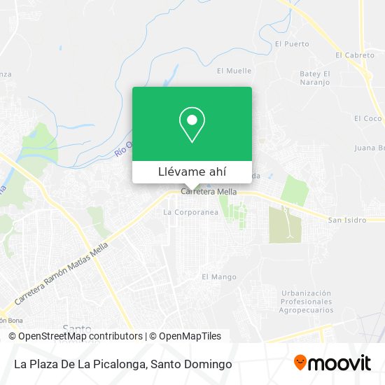 Mapa de La Plaza De La Picalonga