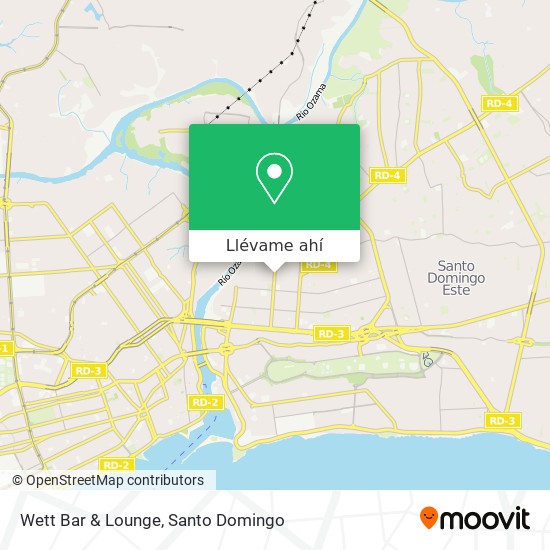 Mapa de Wett Bar & Lounge