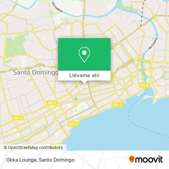 Mapa de Okka Lounge