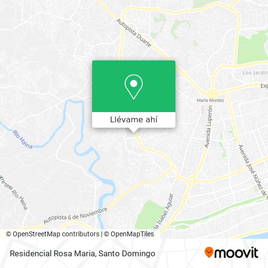 Mapa de Residencial Rosa Maria