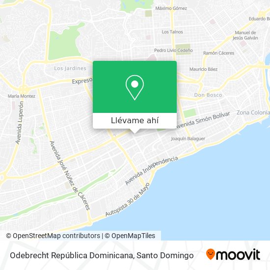 Mapa de Odebrecht República Dominicana