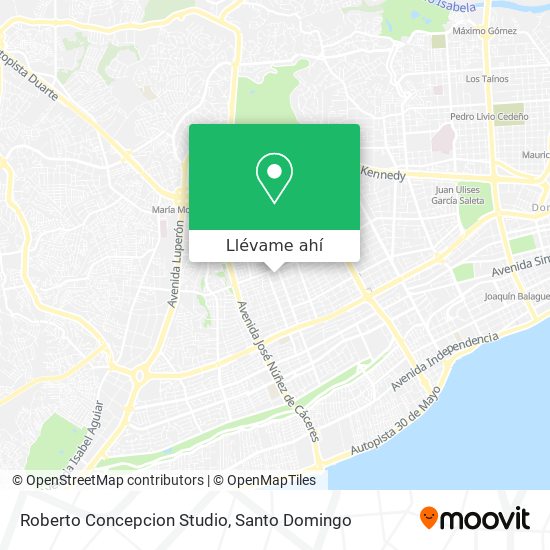 Mapa de Roberto Concepcion Studio