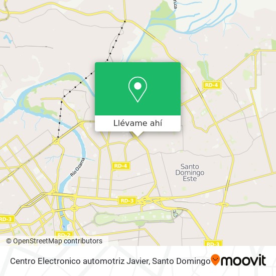 Mapa de Centro Electronico automotriz Javier