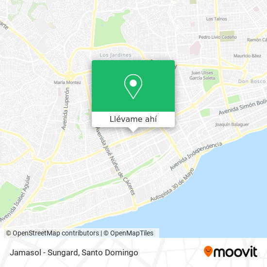 Mapa de Jamasol - Sungard