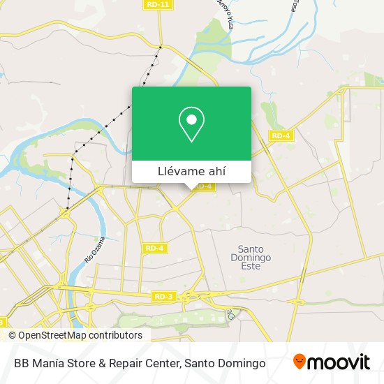 Mapa de BB Manía Store & Repair Center