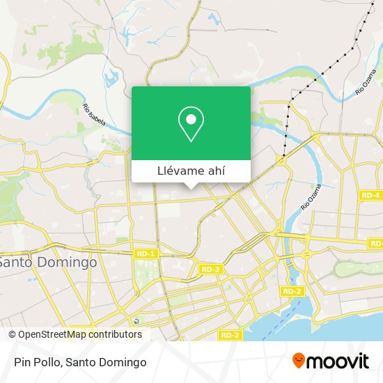 Mapa de Pin Pollo