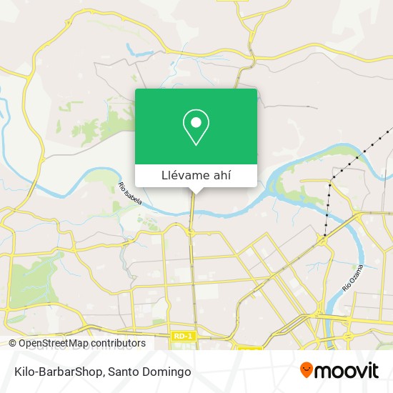 Mapa de Kilo-BarbarShop