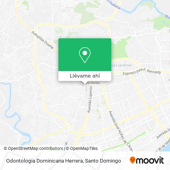 Mapa de Odontologia Dominicana Herrera