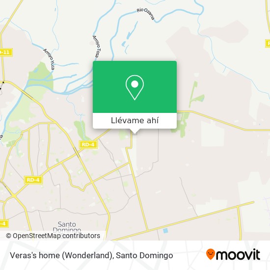 Mapa de Veras's home  (Wonderland)