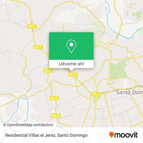 Mapa de Residencial Villas el Jerez