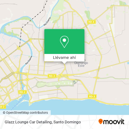 Mapa de Glazz Lounge Car Detailing