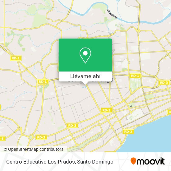 Mapa de Centro Educativo Los Prados