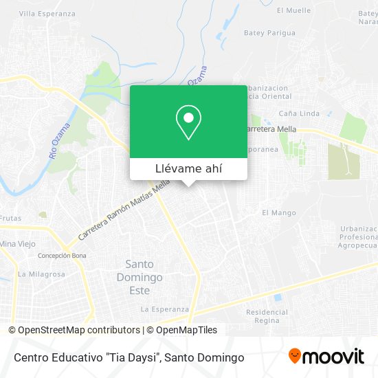 Mapa de Centro Educativo "Tia Daysi"