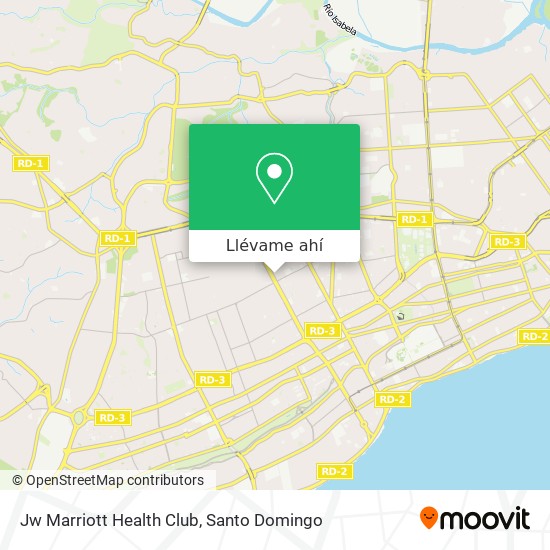 Mapa de Jw Marriott Health Club