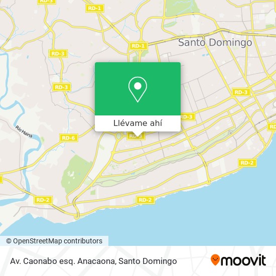 Mapa de Av. Caonabo esq. Anacaona