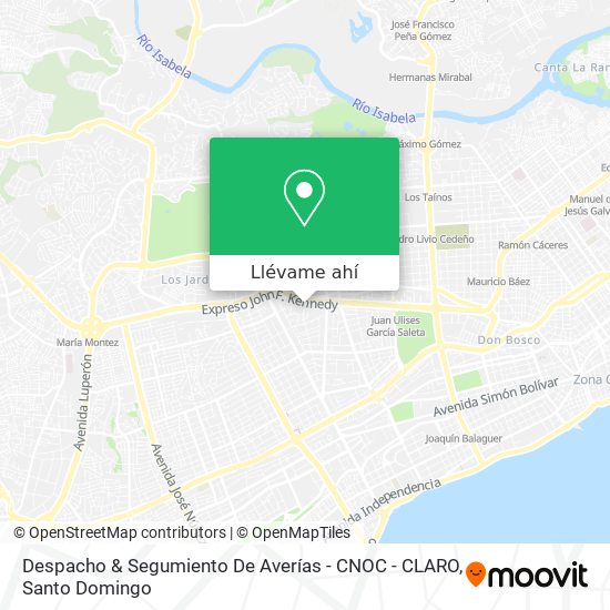 Mapa de Despacho & Segumiento De Averías - CNOC - CLARO