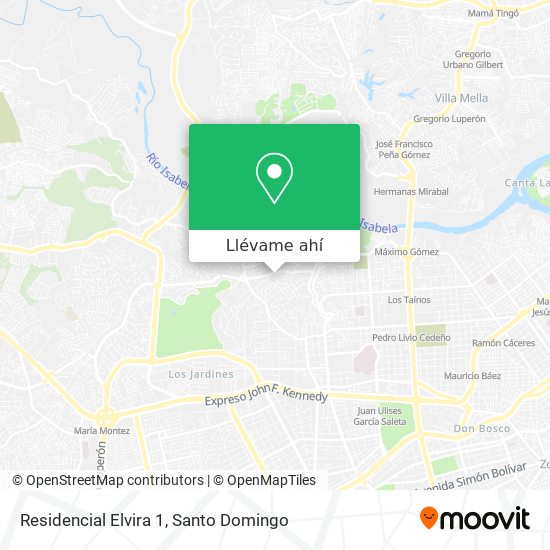Mapa de Residencial Elvira 1