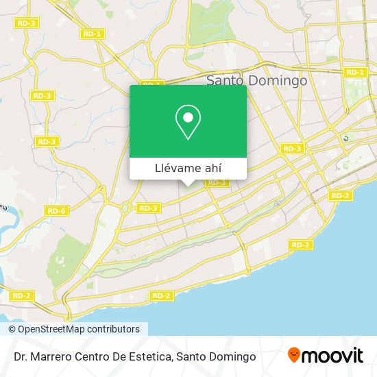 Mapa de Dr. Marrero Centro De Estetica