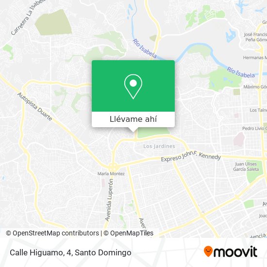 Mapa de Calle Higuamo, 4