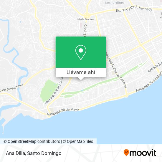 Mapa de Ana Dilia