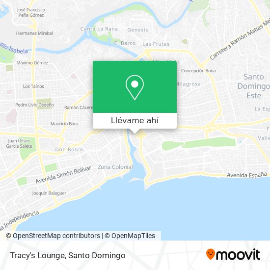 Mapa de Tracy's Lounge