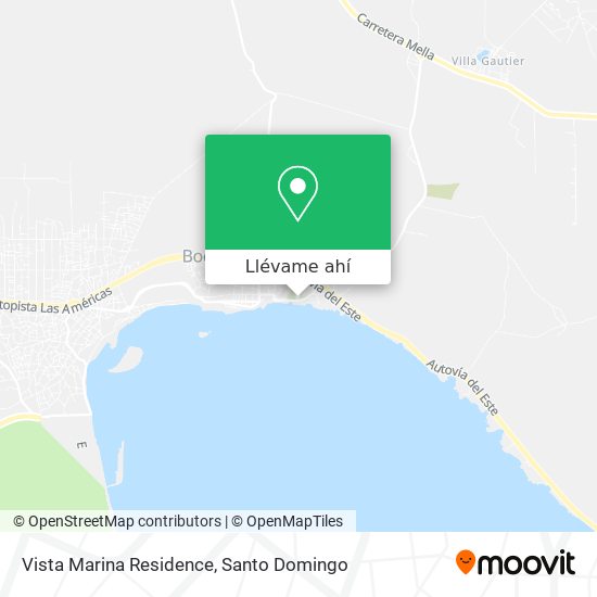 Mapa de Vista Marina Residence