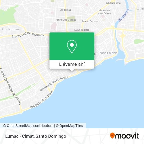 Mapa de Lumac - Cimat