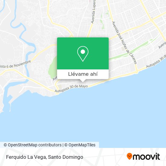 Mapa de Ferquido La Vega
