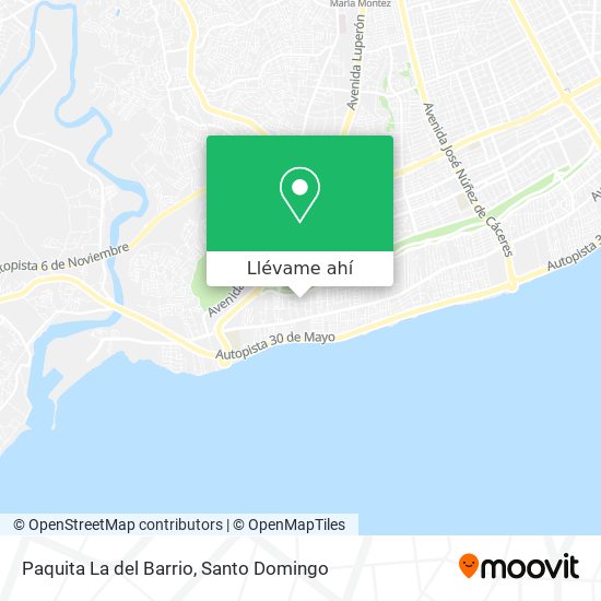Mapa de Paquita La del Barrio