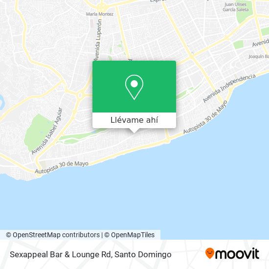 Mapa de Sexappeal Bar & Lounge Rd