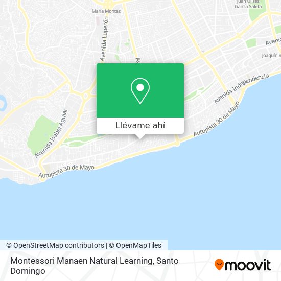 Mapa de Montessori Manaen Natural Learning