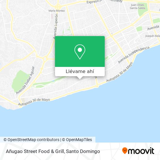 Mapa de Añugao Street Food & Grill