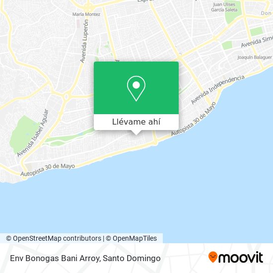 Mapa de Env Bonogas Bani Arroy