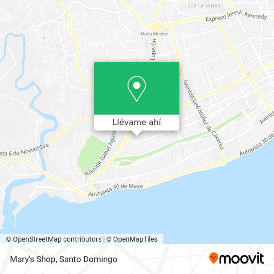 Mapa de Mary's Shop