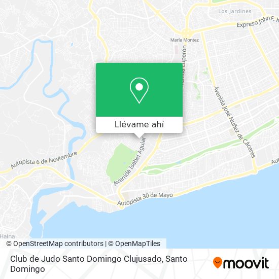 Mapa de Club de Judo Santo Domingo Clujusado