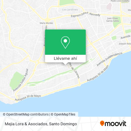 Mapa de Mejia Lora & Asociados