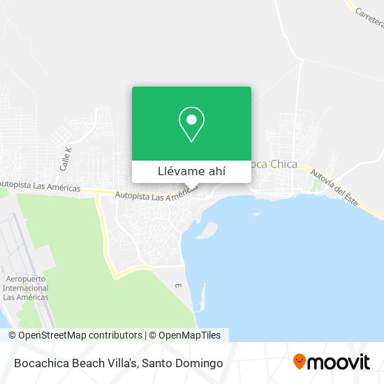 Mapa de Bocachica Beach Villa's