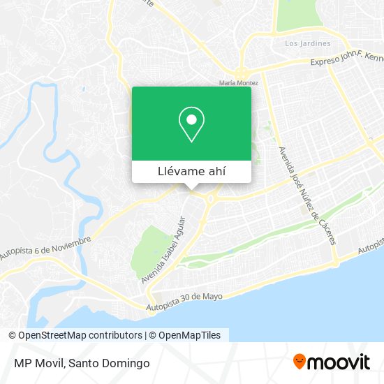 Mapa de MP Movil