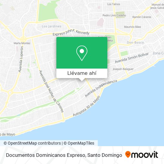 Mapa de Documentos Dominicanos Expreso