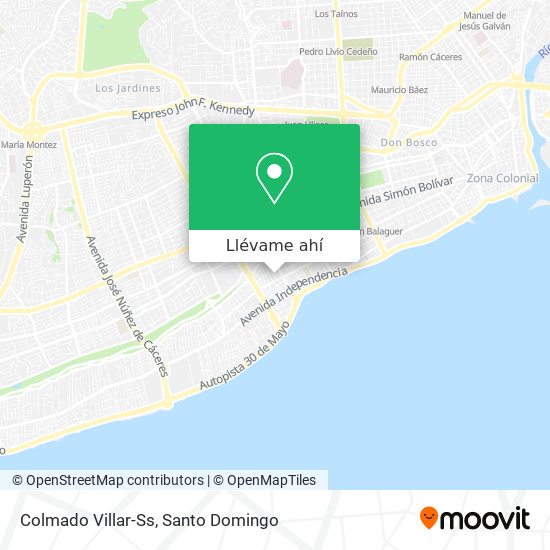 Mapa de Colmado Villar-Ss
