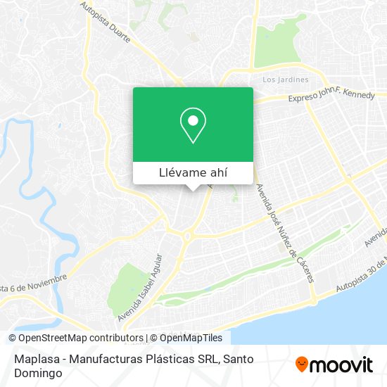 Mapa de Maplasa - Manufacturas Plásticas SRL
