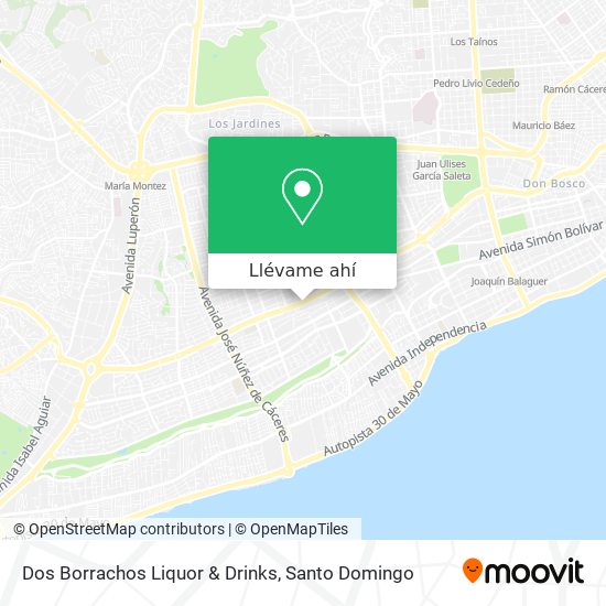 Mapa de Dos Borrachos Liquor & Drinks