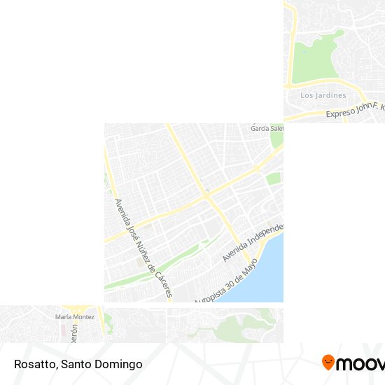 Mapa de Rosatto