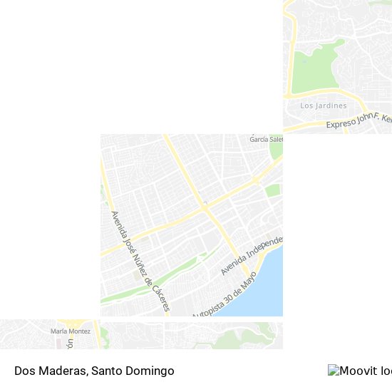 Mapa de Dos Maderas