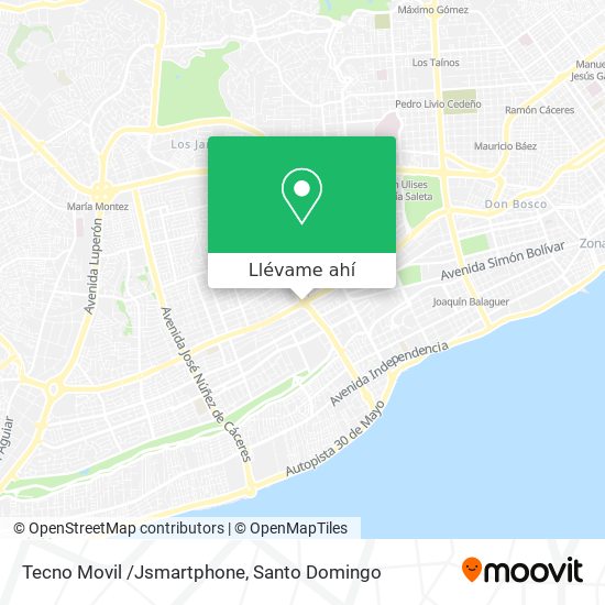 Mapa de Tecno Movil /Jsmartphone