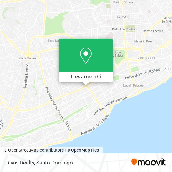 Mapa de Rivas Realty