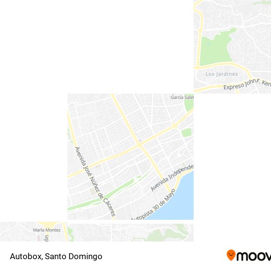Mapa de Autobox
